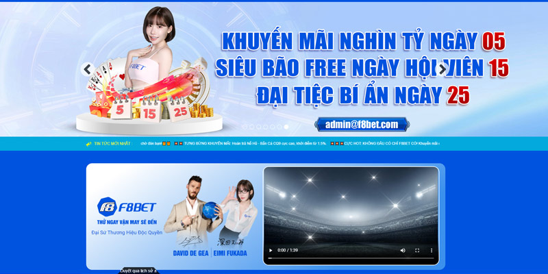 Nhà cái F8BET thu hút hơn 5 triệu người tham gia trong 1 thập kỷ qua