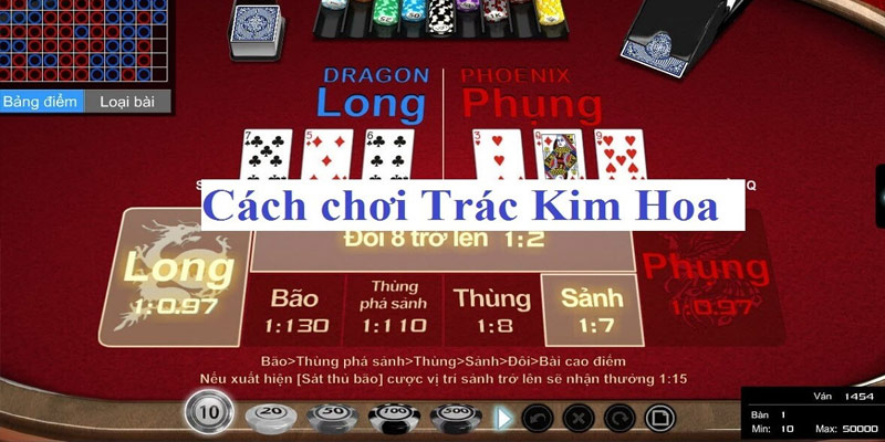 Thứ tự giá trị trong game bài Trác Kim Hoa